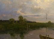 Albert Wohlenberg Am Lehnitzsee bei Neu-Fahrland Spain oil painting artist
